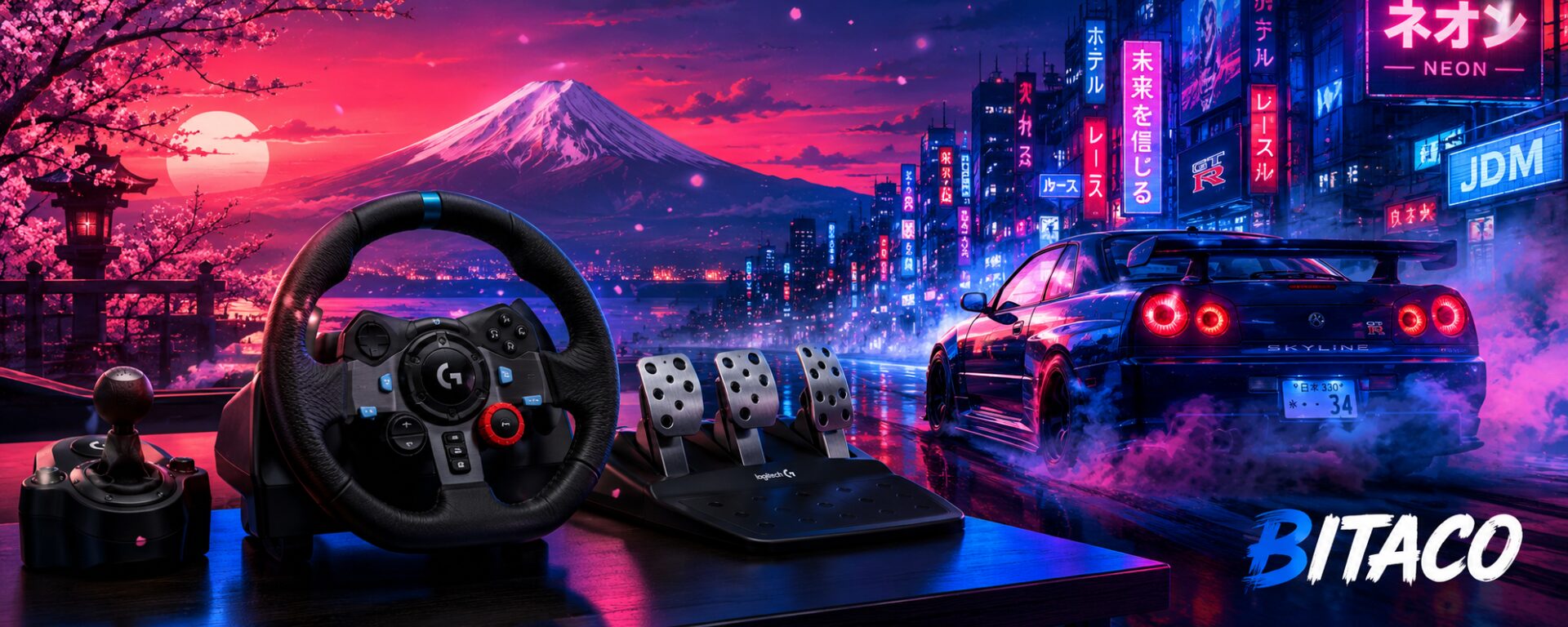 melhor volante para Forza Horizon 6 no Japão